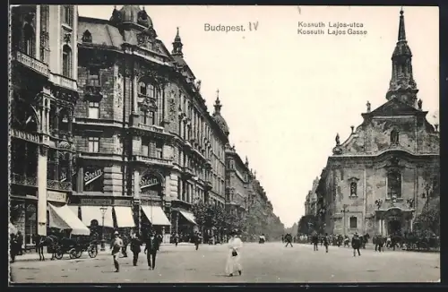 AK Budapest, Kossuth Lajos Gasse
