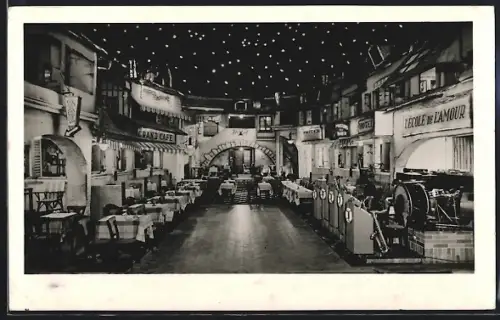 AK Budapest, Jardin d`Atelier, Erzsébet királyné ut. 1