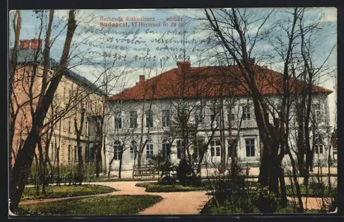AK Budapest, Bethesda diakonissza, kórház, Hermina út 39 sz.