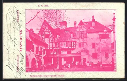 AK Budapest, Ös-Budavár, Puppentheater