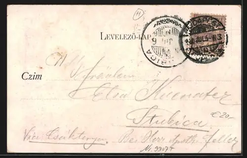 AK Budapest, Ös-Budavár, Puppentheater