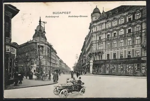 AK Budapest, Andrássy-Strasse