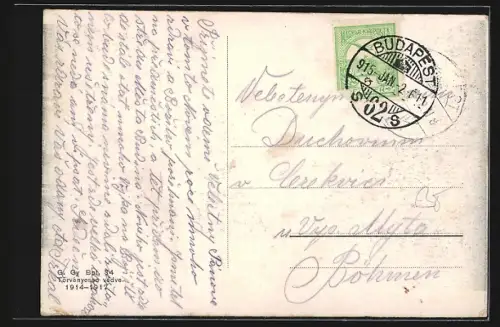 AK Budapest, Andrássy-Strasse