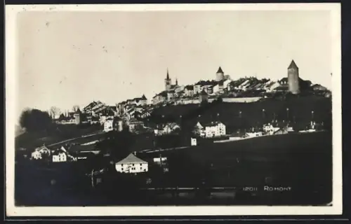 AK Romont, Gesamtansicht mit Türmen