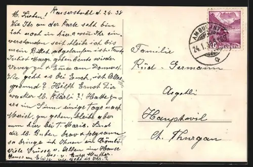 AK Kaiserstuhl, Gesamtansicht von einer Wiese aus