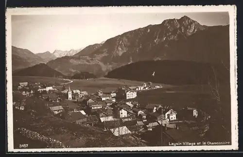 AK Leysin, Village et la Chamossaire