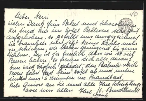 AK Chardonne, Chardonne et vue sur Vevey