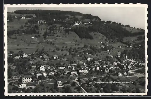 AK Chardonne, Chardonne et Mt. Pélerin, vus d`avion