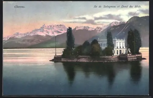 AK Clarens, Ile de Salagnon et Dent du Midi