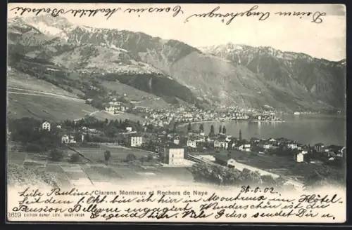 AK Clarens, Clarens, Montreux et Rochers de Naye