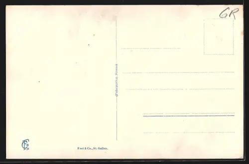 AK Chur, Gesamtansicht mit der Kirche