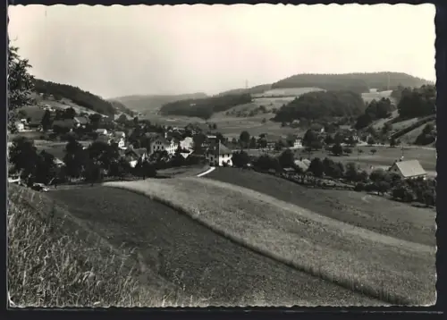 AK Bottenwil /Aarg., Ortsansicht vom Feld aus