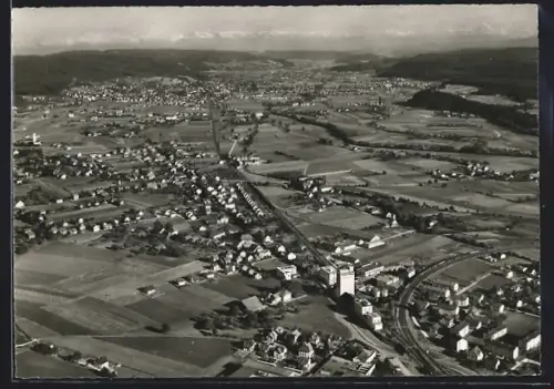 AK Oftringen /Aargau, Ortsansicht aus der Vogelschau