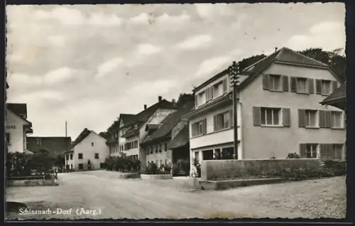 AK Schinznach-Dorf, Strassenpartie mit Gasthof