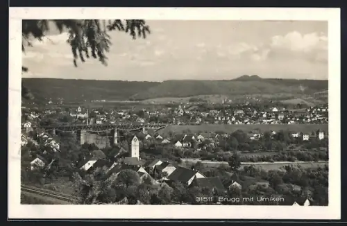 AK Brugg, Totalansicht mit Umiken