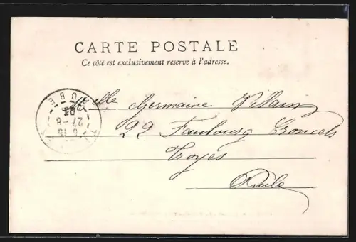 AK Vitry-le-Francois, La Porte du Pont