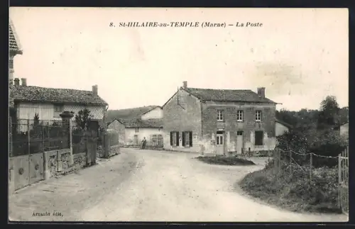 AK Saint Hilaire au Temple, La Poste