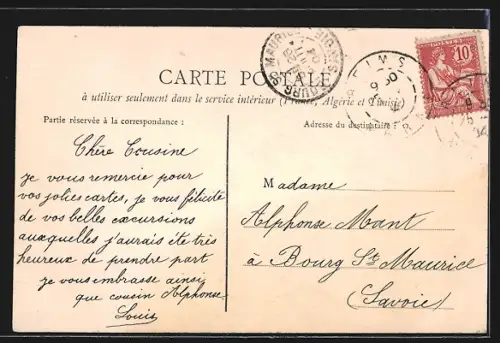 AK Reims, Place Drouet-d`Erlon