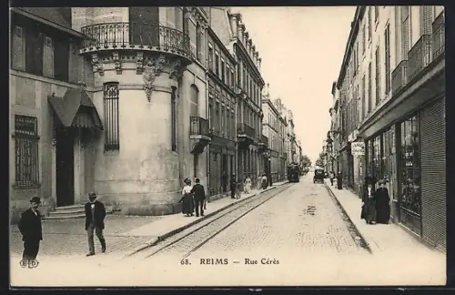 AK Reims, Rue Cérès