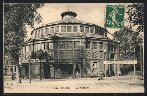 AK Reims, Le Cirque / Kursaal-Palace-Theatre