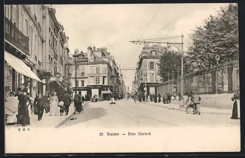 AK Reims, Rue Carnot