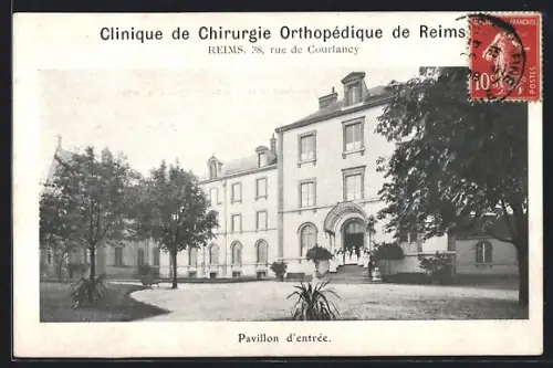 AK Reims, Clinique de Chirurgie Orthopédique, Pavillon d`entrée