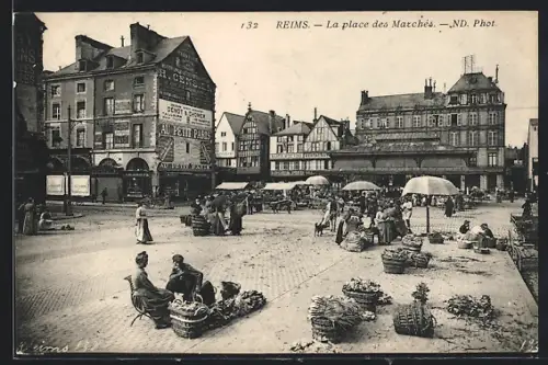 AK Reims, La Place des Marchés