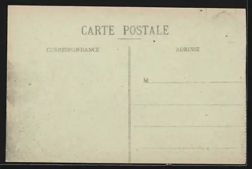AK Reims, Bombardements 1914-1918, Rue du Mont d`Arène, L`Usine à Gaz