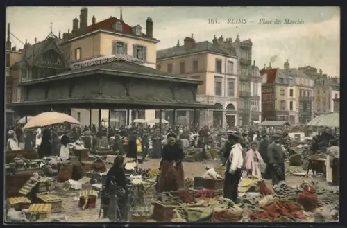 AK Reims, Place des Marchés