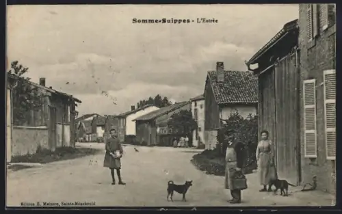 AK Somme-Suippes, L`Entrée