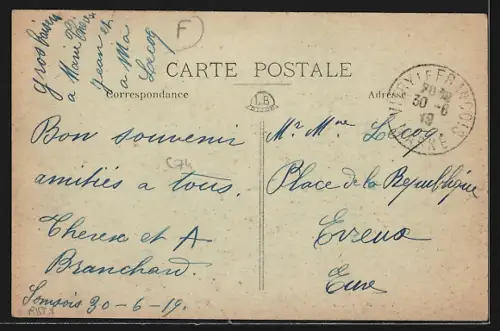 AK Somsois /Marne, La Grande-Rue, Centre du Village