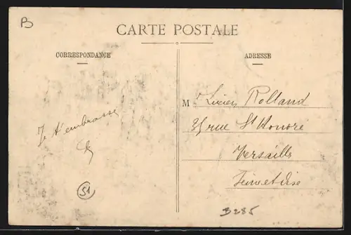 AK Sézanne /Marne, Mail des Cordeliers