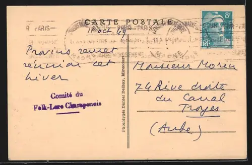 AK Châlons-sur-Marne, Rue Croix-des-Teinturiers