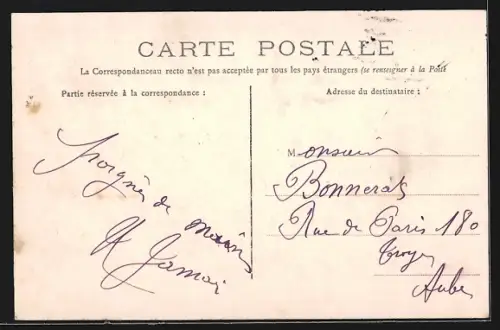 AK Châlons-sur-Marne, 5e Chasseurs, 1e? Escadron, Corvée de quartier