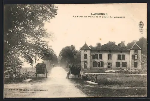 AK Le Four de Paris /L`Argonne, Le Four de Paris et la route de Varennes