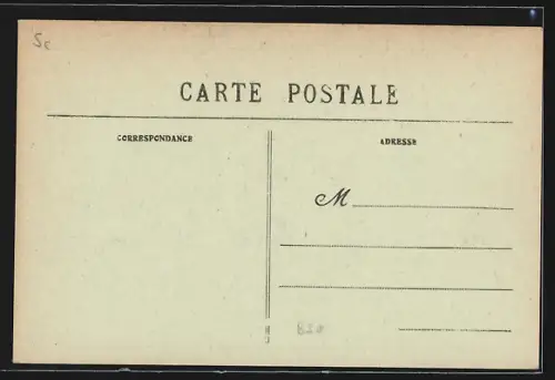 AK Fère-Champenoise, Une Revue par le Général Marchand le 29 Avril 1917