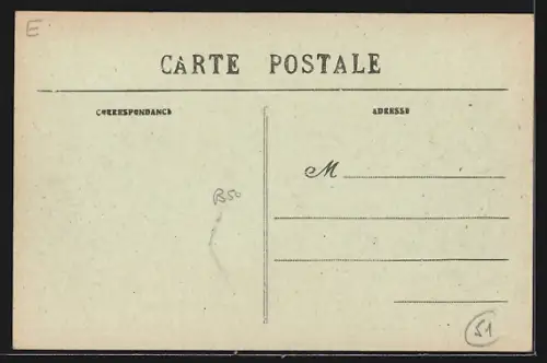 AK Connantray, Route Nationale avec maisons bordant la route