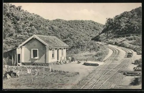 AK Paranagua, Estacion de Ferro, Bahnhofsstation