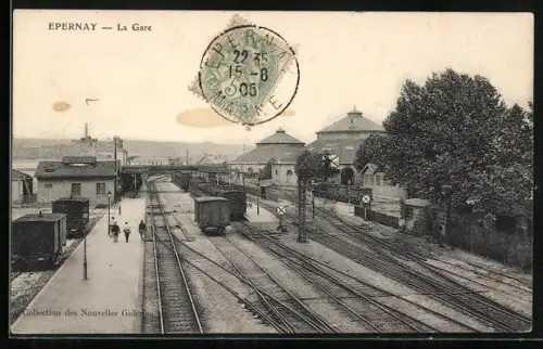 AK Epernay, La Gare