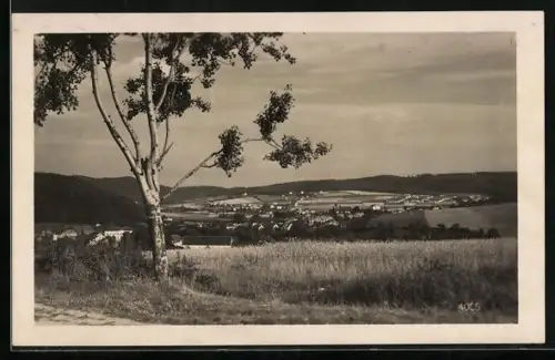 AK Jinetz, Ortsansicht aus der Vogelschau