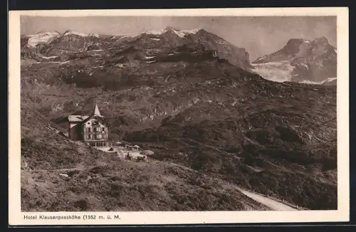 AK Klausenpasshöhe, Hotel Klausenpasshöhe