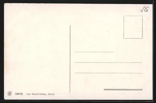 AK Seealp, Ortspartie mit Altmann und Säntis