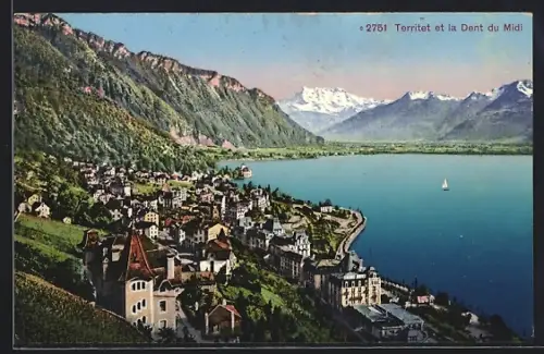 AK Territet, Panorama et la Dent du Midi