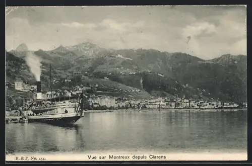 AK Montreux, Panorama depuis Clarens