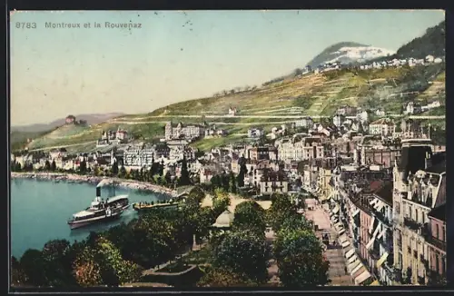 AK Montreux, Panorama et la Rouvenaz