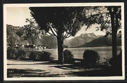 AK Montreux, Les Quai et Dents du Midi