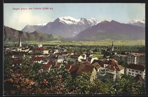 AK Ragaz, Panorama mit Falknis