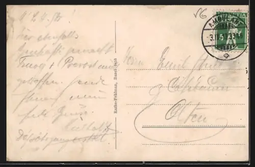 AK Ragaz, Panorama mit Falknis