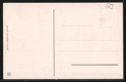 AK Toggenburg, Gräppelensee mit Schafberg bei Alt-St. Johann