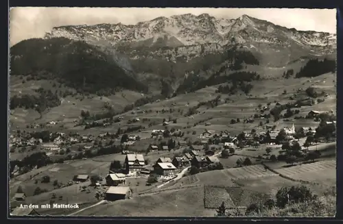 AK Amden, Teilansicht mit Mattstock